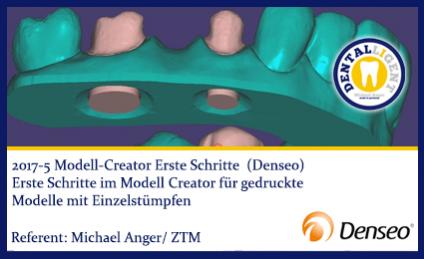 2017-NEW EXOCAD TUTORIAL DENSEO -5 Modell-Creator Erste Schritte (Denseo) 